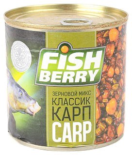 Консервированная зерновая смесь Fish Berry Попова карп классик CSL 430мл