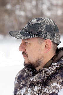 Бейсболка Хольстер Скаут утепленная серые соты - фото 5