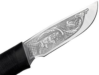 Нож Росоружие Сталкер 2 ЭИ-107 кожа рисунок - фото 2