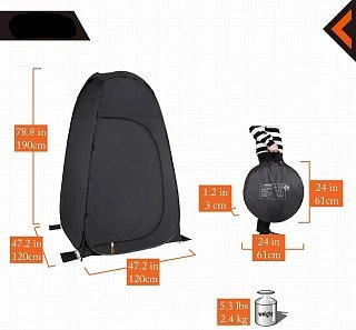 Палатка King Camp Multi tent черный - фото 2