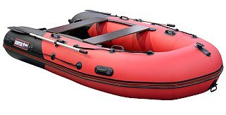 Лодка Хантер 330 Про красно-черный - фото 2