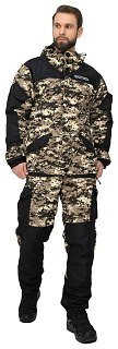Костюм Huntsman Горка-3 combo В-003/черный смесовая рип-стоп - фото 3