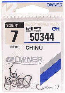 Крючки Owner одинарные 50344 №7 - фото 1