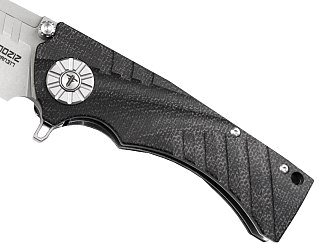 Нож SHOOZIZ HAN317-SB&BH складной DC53 рукоять G10+3D - фото 6