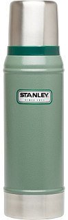 Термос Stanley Classic vacuum bottle 0,75л зеленый - фото 1