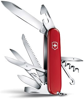 Нож Victorinox 91мм 15 функций красный - фото 2