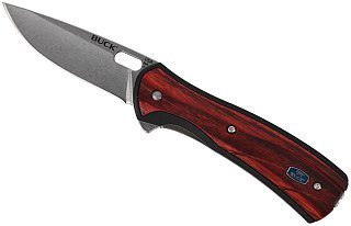 Нож Buck Vantage Avid Rosewood складной сталь 420НС рукоять древесный пластик - фото 1
