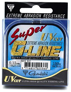 Леска Gamakatsu Super G-Line 0,12мм 150м