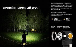 Фонарь Armytek Wizard C2 Pro Max LR теплый Com - фото 27