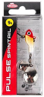 Тейл-спиннер Berkley Pulse Spintail 6см 9гр Red Head - фото 4