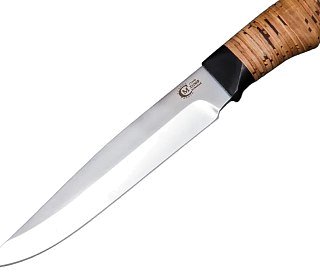 Нож ИП Семин Анчар кованная сталь Х12 МФ береста  - фото 2