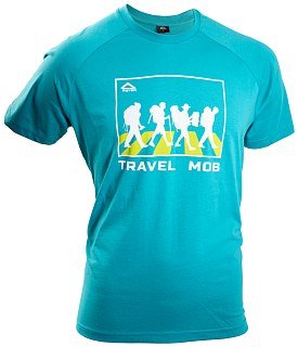 Футболка Payer Travel Mob тиффани - фото 1