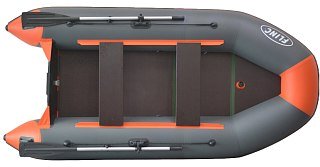Лодка Flinc FT340K надувная графитово-оранжевый
