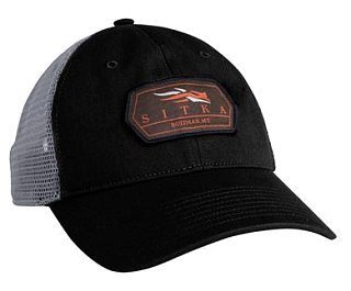 Бейсболка Sitka Meshback trucker black 