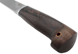 Нож ИП Семин Финский кованая сталь 95x18 венге - фото 3