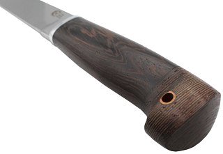 Нож ИП СЕМИНА Финский кованая сталь 95x18 венге - фото 3