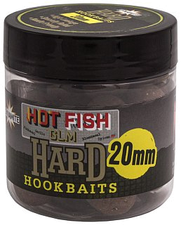Бойлы Dynamite Baits Hard Hook Hot fish & GLM 20мм - фото 1