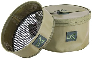 Ведро Korum Eva Groundbait Riddle Set с ситом - фото 1