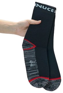Носки Nucex НМ01 black red strip
