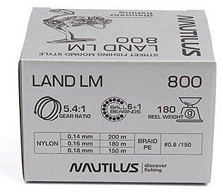 Катушка Nautilus Land LM800 Com - фото 12