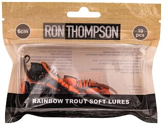 Приманка Ron Thompson Rainbow trout W Galic UV orange/black 10шт