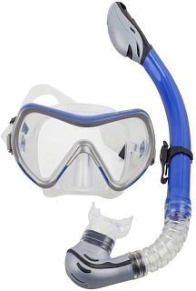 Набор Wave MS-1370S71 маска трубка silicone blue