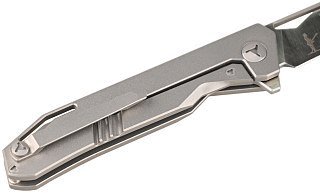Нож Mr.Blade Keeper M390 titanium handle складной металик - фото 6