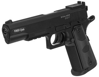 Пистолет Stalker Colt S1911T 4,5мм - фото 3
