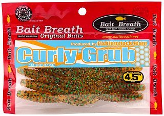 Приманка Bait Breath Curly Grub 4,5" Ur24 уп.8шт