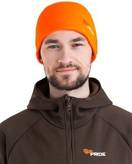Шапка Pride сигнальная флис оранжевый - фото 1