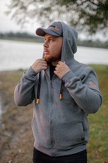 Толстовка Savage Gear Classic Zip Grey Melange  - фото 5