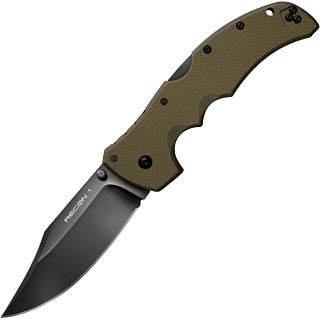 Нож Cold Steel Recon 1 Clip Green складной сталь CTS-XHP - фото 2