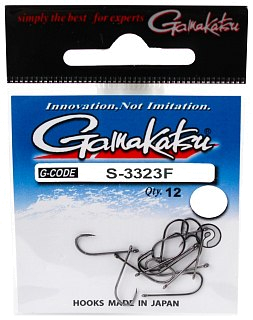 Крючок Gamakatsu NL LS-3323F black №10