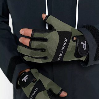 Перчатки Finntrail Neosensor 2730 camo shadow green - фото 3