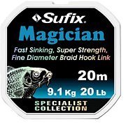 Леска Sufix Magician green fleck 20м 0,24мм 9,1кг