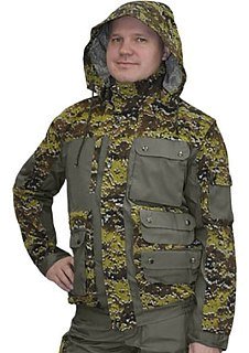 Куртка Huntsman Зверобой смесовая камуфляж цифра хаки - фото 3