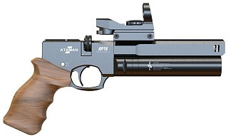 Пистолет Ataman AP16 4,5мм black компакт дерево