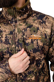 Куртка флисовая King Hunter Jacket camo green - фото 9