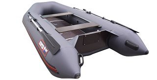 Лодка Хантер 320 ЛК серый - фото 2