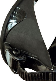 Маска Beuchat Super compensator черная силиконовая - фото 3
