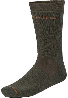 Носки Harkila Pro Hunter 2.0 Kurz Willow Green/Shadow Brown - фото 1
