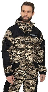 Костюм Huntsman Горка-3 combo В-003/черный смесовая рип-стоп - фото 14