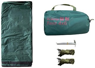 Тент Tramp 4*6м зеленый - фото 5