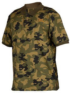 Футболка Prologic Bank bound camo polo