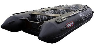 Лодка Хантер 380 Про серый кмф - фото 5