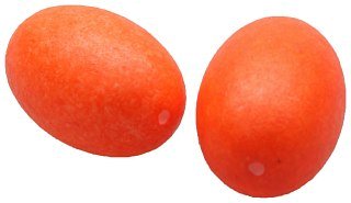 Поплавок Зимородок Пелингас оранжевый 2,5*1,5см 8шт - фото 1