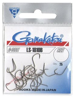 Крючок Gamakatsu LS-1810B bronze №14 - фото 3