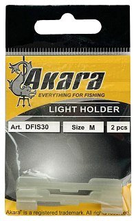 Держатель светлячка Akara на спиннинг M 3,0-3,6мм уп. 2 шт - фото 3