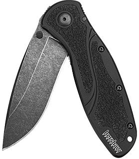 Нож Kershaw 14C28N Blur складной сталь черная рукоять - фото 3