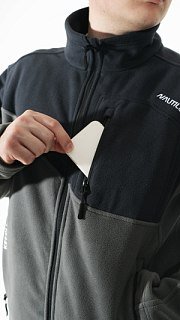 Джемпер Nautilus Keepler флисовый Dark Grey/Grey с принтом - фото 9